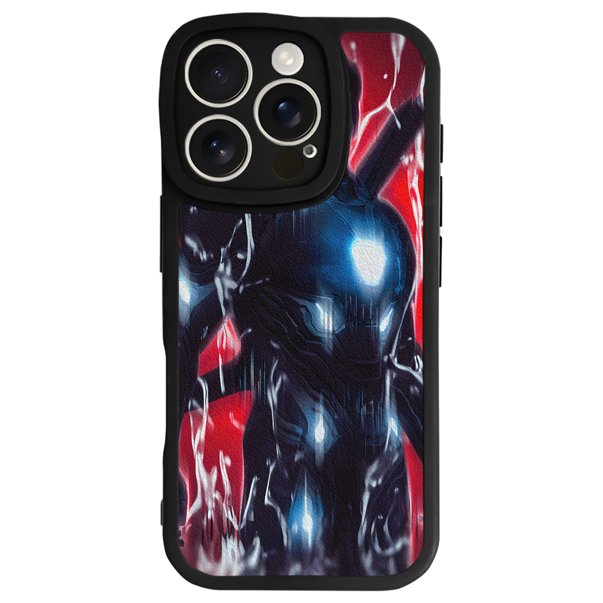 （画像用） アベンジャーズ The Avengers 【iPhone 16シリーズ対応】シリコンスマホケース（レザー調） 材質：シリコン